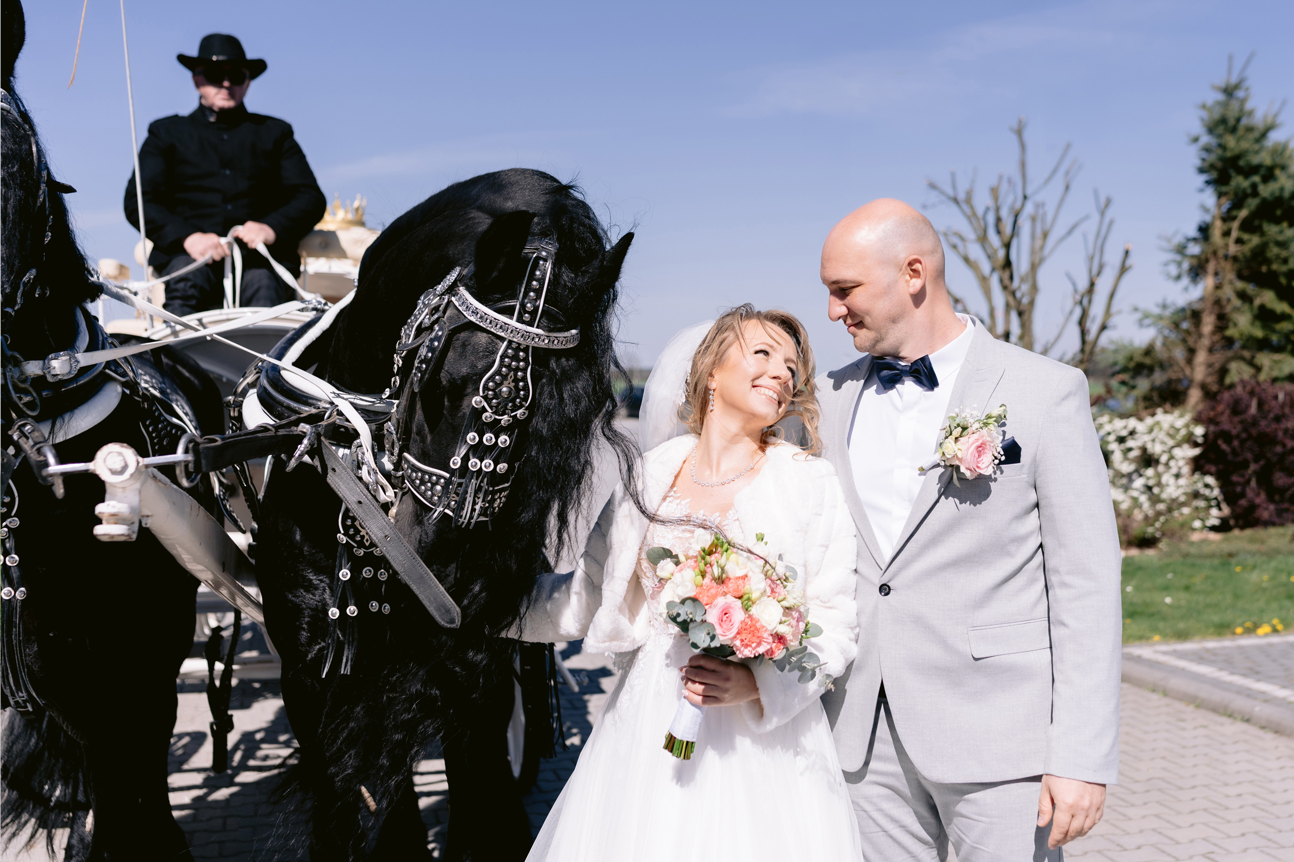 Kadr z filmu ślubnego